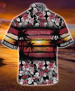 Arkansas Razorbacks Summer Hawaiian Shirt, Floral Pattern for Sports Enthusiast This Year