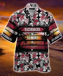 Arkansas Razorbacks Summer Hawaiian Shirt, Floral Pattern for Sports Enthusiast This Year