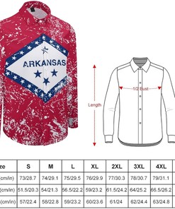 Arkansas State Flag Hawaiian Shirt Ver 2