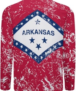 Arkansas State Flag Hawaiian Shirt Ver 2