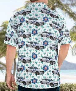 Arkansas State Police Dodge Charger Hawaiian Shirt