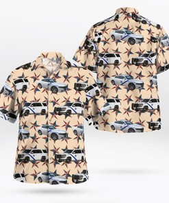 Arkansas State Police Fleet Independence Day Hawaiian Shirt