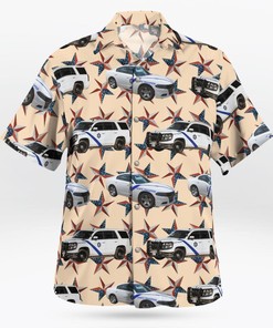 Arkansas State Police Fleet Independence Day Hawaiian Shirt