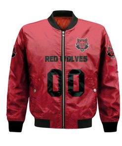 Arkansas State Red Wolves Bomber Jacket Logo Sport Ombre  - NCAA