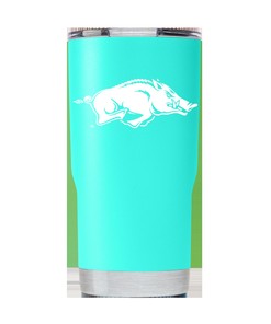 Arkansas Teal Tumbler - Trendy Teal Tumbler for Arkansas Enthusiasts
