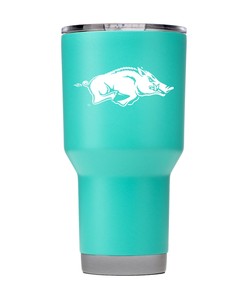 Arkansas Teal Tumbler - Trendy Teal Tumbler for Arkansas Enthusiasts