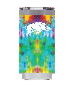 Arkansas Tie Dye Tumbler - Unique Tie Dye Tumbler for Arkansas Enthusiasts