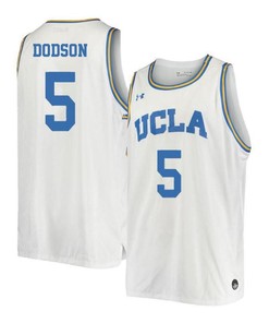 Armani Dodson 5 UCLA Bruins Retro Elite Basketball Men Jersey - White