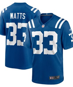 Armani Watts Indianapolis Colts Player Game Jersey - Royal Nfl