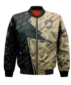 Army Black Knights Bomber Abstract Pattern Sport- NCAA