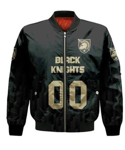 Army Black Knights Bomber Jacket Logo Sport Ombre  - NCAA
