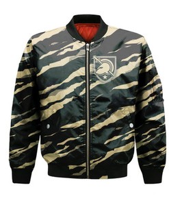Army Black Knights Bomber Jacket Sport Style Keep Go On - NCAA
