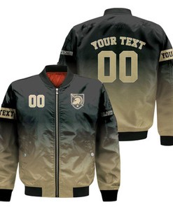 Army Black Knights Fadded Bomber Jacket - NCAA