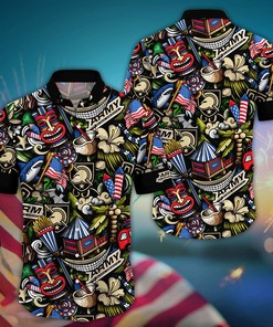 Army Black Knights NCAA Flower Hawaii Shirt For Fans Ver 23