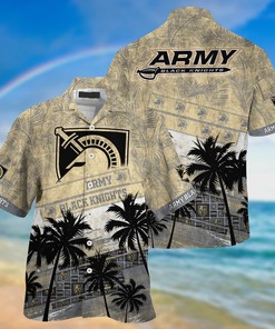 Army Black Knights NCAA Palm Tree Pattern Hawaii Shirt For Sports Fans