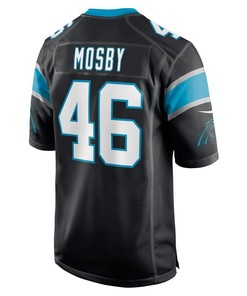 Arron Mosby Carolina Panthers Game Player Jersey - Black