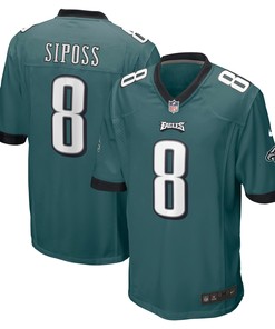 Arryn Siposs Philadelphia Eagles Game Jersey - Midnight Green Nfl
