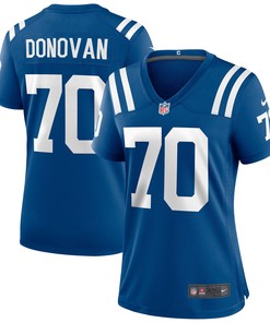 Art Donovan Indianapolis Colts Womens Game Retired Player Jersey - Royal Nfl