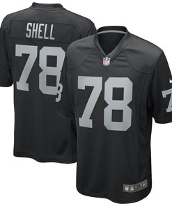 Art Shell Las Vegas Raiders Nike Game Retired Player Jersey - Black