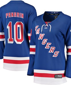 Artemi Panarin New York Rangers Fanatics Branded Womens Home Premier Breakaway Player Jersey - Blue Nhl