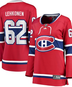 Artturi Lehkonen Montreal Canadiens Fanatics Branded Womens Home Breakaway Player Jersey - Red Nhl