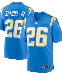 Asante Samuel Jr. 26 Los Angeles Chargers Game Player Jersey - Powder Blue