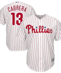 Asdrubal Cabrera Philadelphia Phillies Home Official Cool Base Player Jersey - White