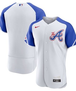 Atlanta Braves 2023 City Connect Elite Jersey - White
