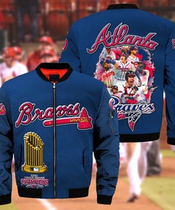 Atlanta Braves Bomber Jacket 139 Sport Design