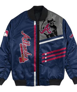 Atlanta Braves Bomber Jacket Personalized Baseball For Fan - MLB