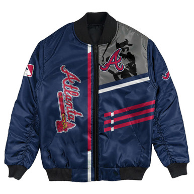 Atlanta Braves Bomber Jacket Personalized Baseball For Fan - MLB