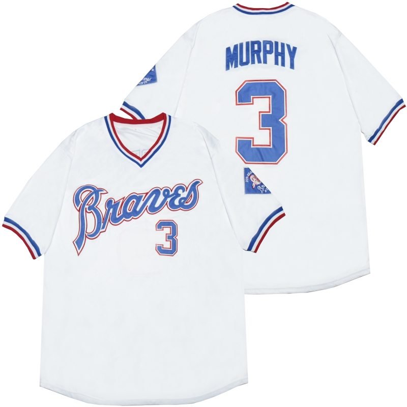Atlanta Braves Dale Murphy #3 2020 Mlb White Jersey