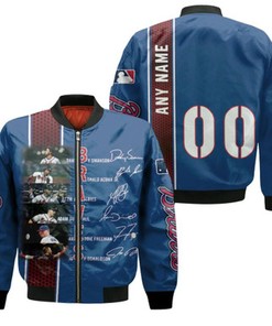 Atlanta Braves Dansby Swanson Ronald Acuna Jr. MLB Gift With Custom Name Number For Braves Fans Bomber Jacket