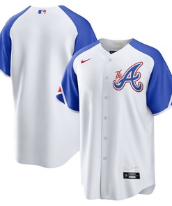 Atlanta Braves Jersey 2023 City Connect Men Jersey - White