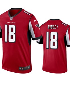 Atlanta Falcons #18 Calvin Ridley Red Legend Jersey - Mens
