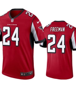 Atlanta Falcons #24 Devonta Freeman Red Legend Jersey - Mens