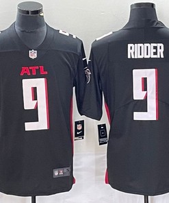 Atlanta Falcons #9 Desmond Ridder Jersey - Black