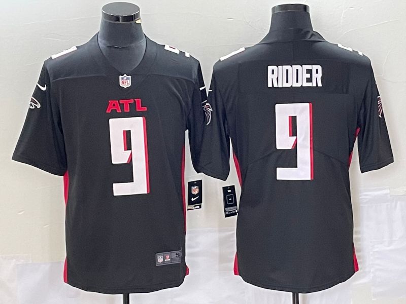 Atlanta Falcons #9 Desmond Ridder Jersey - Black