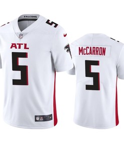 Atlanta Falcons AJ McCarron 5 White Vapor Limited Jersey