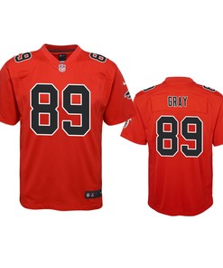 Atlanta Falcons Alex Gray Red Color Rush Game Jersey