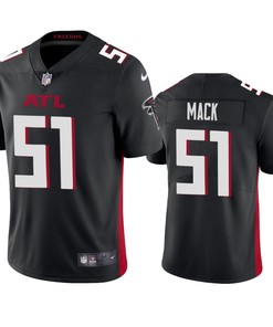 Atlanta Falcons Alex Mack Black 2020 Vapor Limited Jersey - Mens