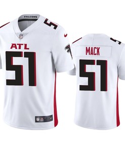 Atlanta Falcons Alex Mack White 2020 Vapor Limited Jersey - Mens