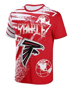 Atlanta Falcons All Over Print T-Shirt - Red