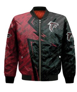 Atlanta Falcons Bomber Abstract Pattern Sport- NFL