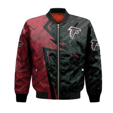 Atlanta Falcons Bomber Abstract Pattern Sport- NFL
