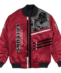 Atlanta Falcons Bomber Jacket Personalized Football For Fan- NFL