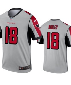 Atlanta Falcons Calvin Ridley Silver Inverted Legend Jersey