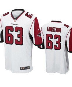 Atlanta Falcons Chris Lindstrom 2019 Nfl Draft White Game Jersey