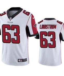 Atlanta Falcons Chris Lindstrom 2019 Nfl Draft White Vapor Limited Jersey