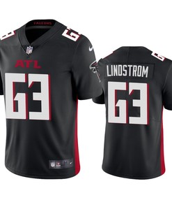 Atlanta Falcons Chris Lindstrom Black 2020 Vapor Limited Jersey - Mens